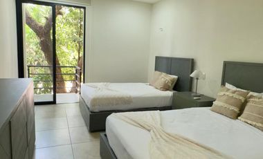 Amplio Departamento 2 Recámaras en Aldea Zama