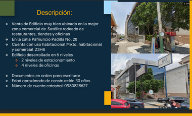 EDIFICIO EN VENTA FRENTE A LAS TORRES  SATÉLITE