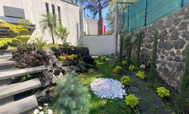 BOSQUES DE TETLAMEYA, COYOACAN, OFICINA DE 2 NIVELES Y JARDIN