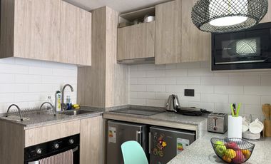 ¡Hermoso y Moderno Departamento AMOBLADO En Club Hípico!