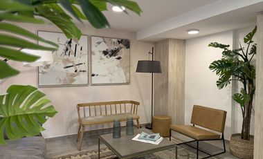 ¡Hermoso y Moderno Departamento AMOBLADO En Club Hípico!