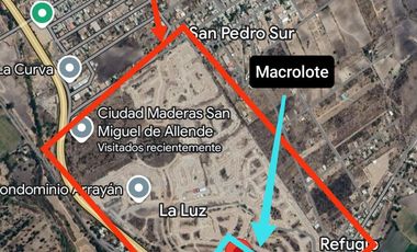TERRENO 23,546 m2 CD MADERAS SAN MIGUEL DE ALLENDE