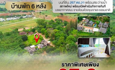 Turn a New Chapter in Life… Into an Income-Generating Asset in Khao Yai!  Step into your dream business with “Ruen Kanoknet Pool Villa”