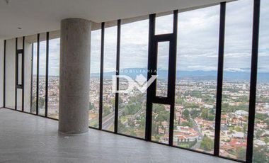 DEPARTAMENTO EN RENTA DE 3 HABITACIONES EN ZAVALETA Y LA RECTA CHOLULA MODERNO, CON VISTA PANORAMICA A LA CIUDAD