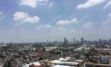 Cerca del Hospital La Raza y con vista panorámica en piso 9
