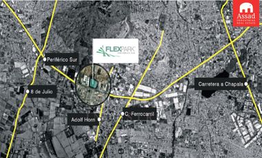 Renta de Bodega Industrial 3,553.14 m² | PARQUE INDUSTRUIAL FLEXPARK | PERIFERICO SUR