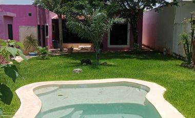 Renta o Venta de casa de un piso de Baspul, tres recámaras, SIN muebles..