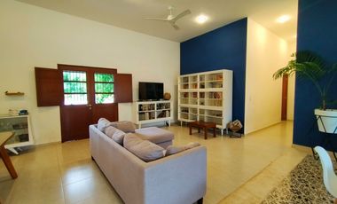 Venta o renta de casa tipo quinta de un piso en Baspul con terreno muy amplio