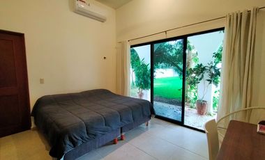 Venta o renta de casa tipo quinta de un piso en Baspul con terreno muy amplio