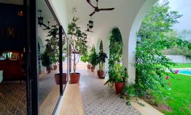 Venta o renta de casa tipo quinta de un piso en Baspul con terreno muy amplio