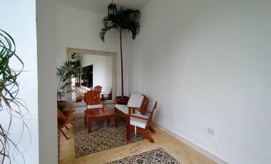 Venta o renta de casa tipo quinta de un piso en Baspul con terreno muy amplio