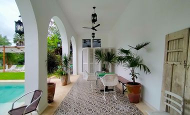 Venta o renta de casa tipo quinta de un piso en Baspul con terreno muy amplio
