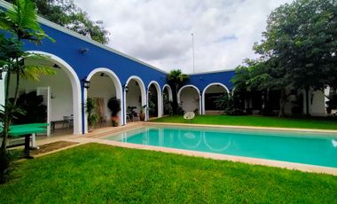Venta o renta de casa tipo quinta de un piso en Baspul con terreno muy amplio