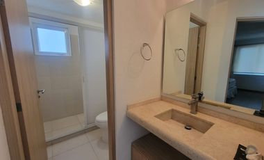 RENTA Departamento amueblado 2 rec en condominio cerrado Las Condes, Corregidora, Querétaro