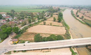 แปลงสวยริมแม่น้ำกก ราคาโคตรดี!! ขายที่ดิน 1-2-70 ไร่ ติดสะพานริมกก-เวียงเหนือรวมใจ เพียง 15 นาทีจากสนามบินเชียงราย!!