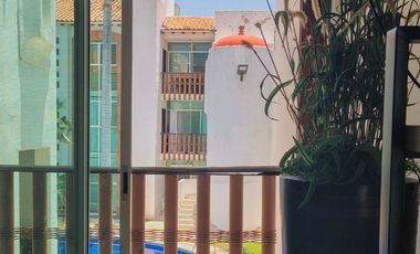 D220 Albatros Residencial Departamento en Venta 3 recamaras amueblado