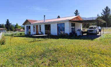 Vende casa 3D + cabaña con acceso directo y vista en Lago Colbun Machicura