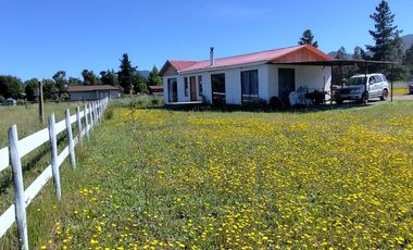 Vende casa 3D + cabaña con acceso directo y vista en Lago Colbun Machicura