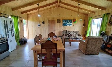 Vende casa 3D + cabaña con acceso directo y vista en Lago Colbun Machicura