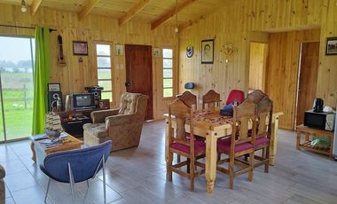 Vende casa 3D + cabaña con acceso directo y vista en Lago Colbun Machicura