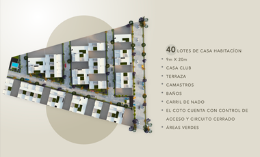 PREVENTA DE TERRENOS AL NORPONIENTE DE AGUASCALIENTES ENTREGA ENERO 2026