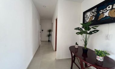 Renta de casa de un piso en Baspul, tres recámaras con PANELES SOLARES