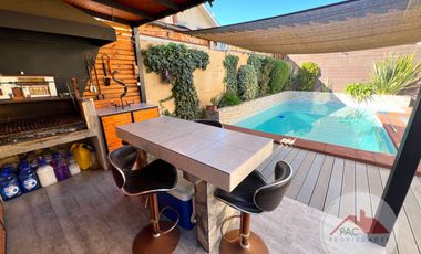 Casa venta 4 dormitorios, quincho y piscina, cocina ampliada y remodelada, Valle lo Campino