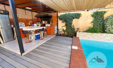 Casa venta 4 dormitorios, quincho y piscina, cocina ampliada y remodelada, Valle lo Campino