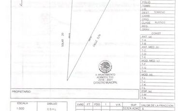 2 Terrenos juntos a orilla de carretera entrada Acanceh