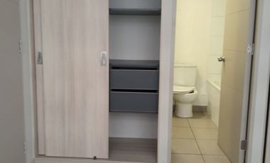 ARRIENDO DEPARTAMENTO DE 1 DORMITORIO 1 BAÑO CON BALCON / METRO LO OVALLE