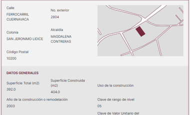 Casa en Venta San Jerónimo Lídice Magdalena Contreras CDMX