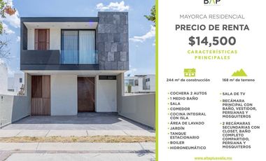 Casa en renta Mayorca Residencial