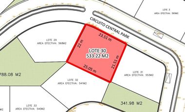 Lote 30 en Venta - Central Park