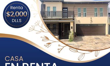 🏠 En Renta • Casa Amueblada y Espaciosa • Valle Dorado, Ensenada B.C.
