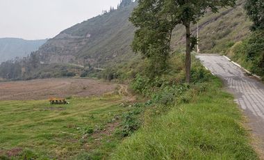 Terreno en venta en Guano, con 2 hectáreas con acceso asfaltado