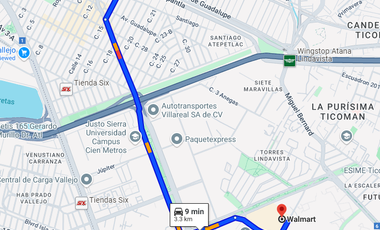 Departamento en Venta Guadalupe Proletaria Gustavo A Madero