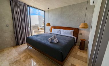 Penthouse de 3 Habitaciones con Alberca en Tulum. Cerca de la playa.