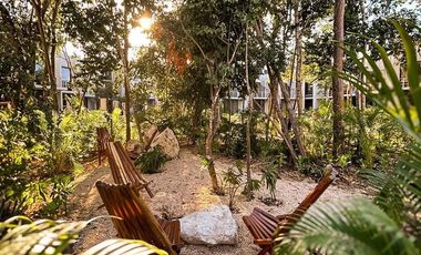 Penthouse de 3 Habitaciones con Alberca en Tulum. Cerca de la playa.