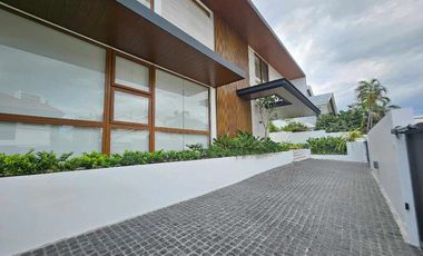 Brand New House Semi Furnished with Pool and Garden Ayala Alabang Muntinlupa For Sale/ For Rent