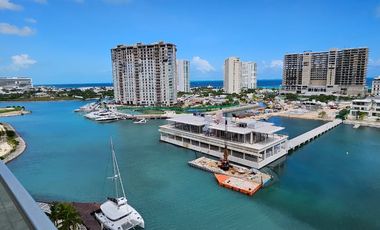 LUJOSO DEPARTAMENTO EN RENTA EN ARIA PUERTO CANCUN, PRECIO DE OPORTUNIDAD