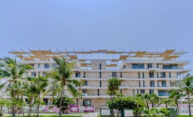 DEPARTAMENTO CON PRECIO DE OPORTUNIDAD EN LUJOSO DESARROLLO EN PUERTO CANCUN, DISEÑO ITALIANO