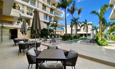 DEPARTAMENTO CON PRECIO DE OPORTUNIDAD EN LUJOSO DESARROLLO EN PUERTO CANCUN, DISEÑO ITALIANO