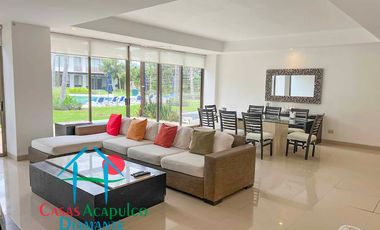 Terraza con jacuzzi y acceso directo al jardín