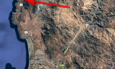 Venta de parcelas con hermosa vista al mar. El Arrayán Costero, a 25 minutos de La Serena. $25 y 24 millones