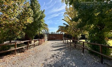 SAN FELIPE - ARRIENDA PARCELA CON CASA 4D 5D PISCINA - COND. MONTECRISTO