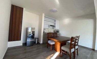 RENTA DEPARTAMENTO SEMI AMUEBLADO EN SATELITE EN MONTERREY