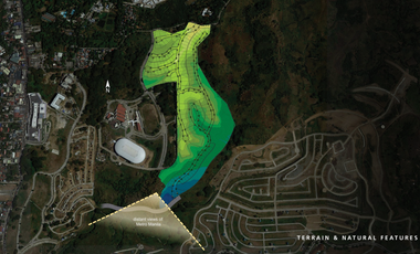 1,000 sqm. Hillside Lot in Miravera at Altarza, San Jose del Monte, Bulacan for Sale