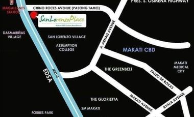 Corner Unit 2-Bedroom 38sqm Facing City View Rent to Own Condo in Makati near MOA, NAIA, Glorietta, Ayala, BGC