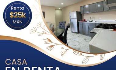 Casa en Renta con Espacios Funcionales • Col. Moderna 1, Ensenada B.C.