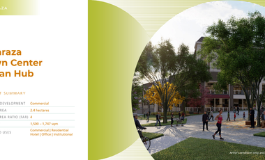 1,560 sqm Commercial Lots in Altaraza Town Center – San Jose del Monte, Bulacan for Sale